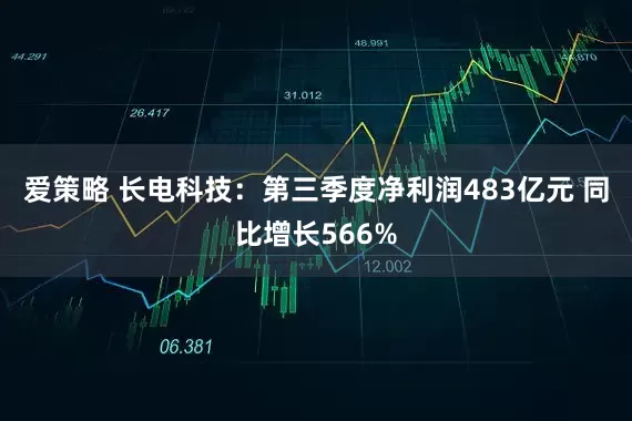 爱策略 长电科技：第三季度净利润483亿元 同比增长566%
